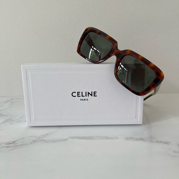 Celine New Woman Sunglasses - Dark Brown - Picture 4 of 6